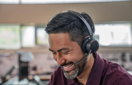 Poly Voyager Focus 2 UC Stereo Bluetooth Headset (Black) — Being Shipped