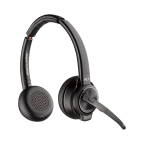 Poly Savi 8220 Wireless Stereo DECT Headset with Cradle — Being Shipped