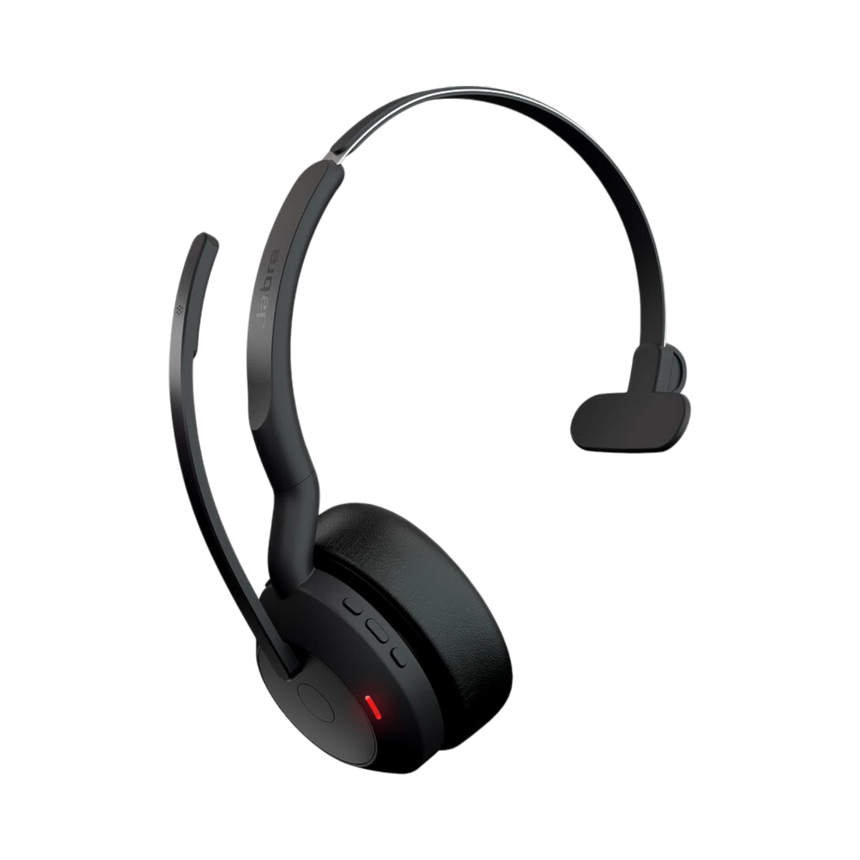 Jabra Evolve 65 SE Link380A MS Mono Headset with Charging Stand (Black) — Being Shipped