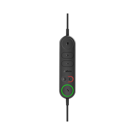 Jabra Engage 40 Inline Link USB-A MS Stereo Wired Headset (Black) — Being Shipped