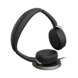 Jabra Evolve2 65 Flex Link MS Stereo Wireless Headset with Wireless Charger (Black) — Being Shipped