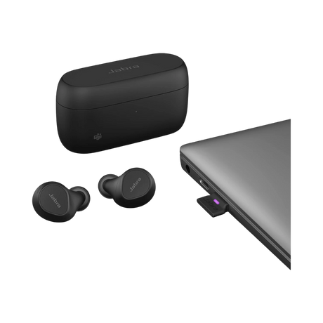 Jabra Evolve2 Buds USB-A UC Earbuds with USB-A Bluetooth Dongle — Being Shipped