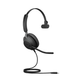 Jabra Evolve2 40 SE Mono Wired On-Ear Headset (Black) — Being Shipped