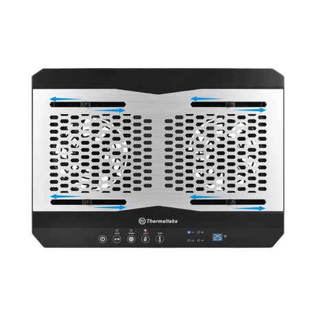 Thermaltake Massive TM Notebook Cooler Adjustable Dual Fans — Being Shipped