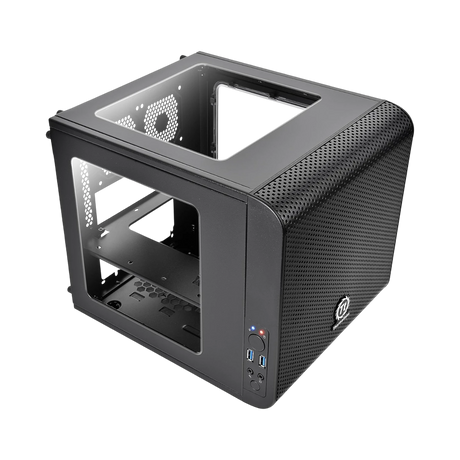 Thermaltake Core V1 Mini Chassis Compact ITX Case (Black) — Being Shipped