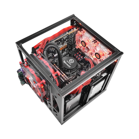 Thermaltake Core V1 Mini Chassis Compact ITX Case (Black) — Being Shipped