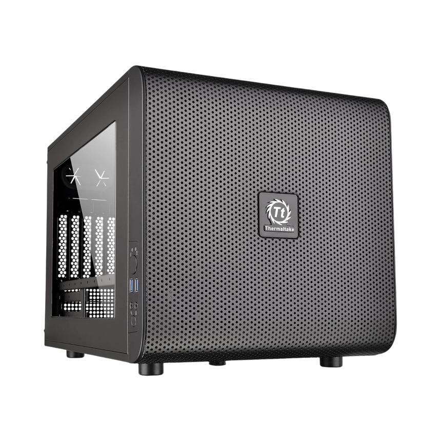 Thermaltake Core V21 Micro Chassis (Black) — Being Shipped