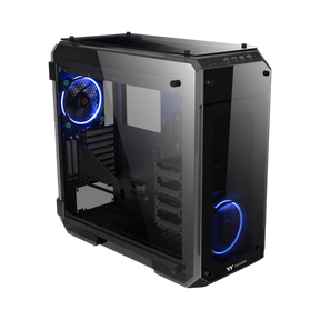 Thermaltake View 71 Full-Tower Case with Blue LEDs (Black) — Being Shipped
