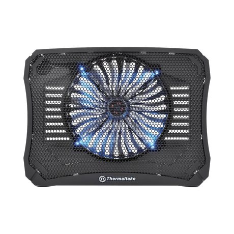 Thermaltake Massive V20 200mm LED Fan Notebook Cooler (Black) — Being Shipped
