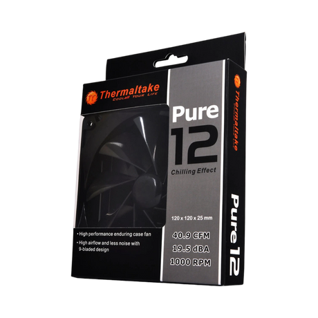 Thermaltake Pure 12 120mm DC Cooling Fan — Being Shipped