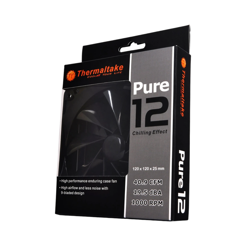 Thermaltake Pure 12 120mm DC Cooling Fan — Being Shipped