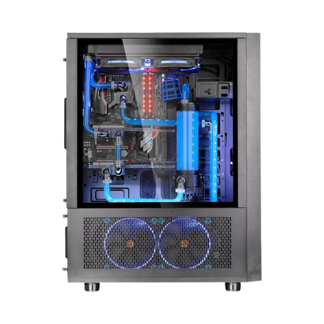 Thermaltake Core X71 Tempered Glass Full-Tower Case (Black) — Being Shipped