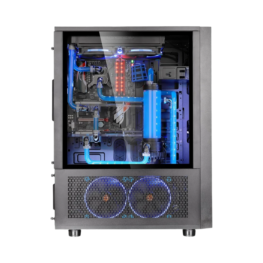 Thermaltake Core X71 Tempered Glass Full-Tower Case (Black) — Being Shipped