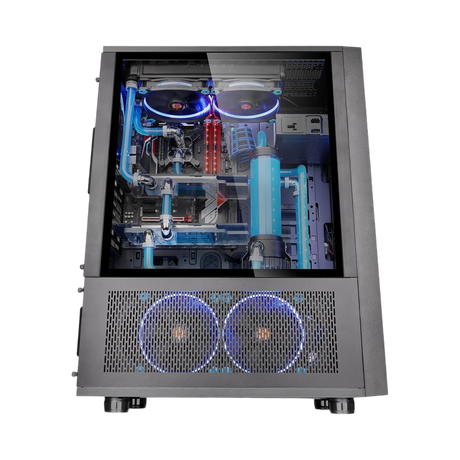 Thermaltake Core X71 Tempered Glass Full-Tower Case (Black) — Being Shipped