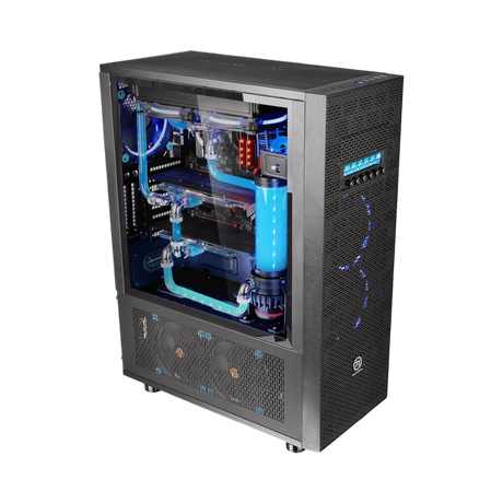 Thermaltake Core X71 Tempered Glass Full-Tower Case (Black) — Being Shipped
