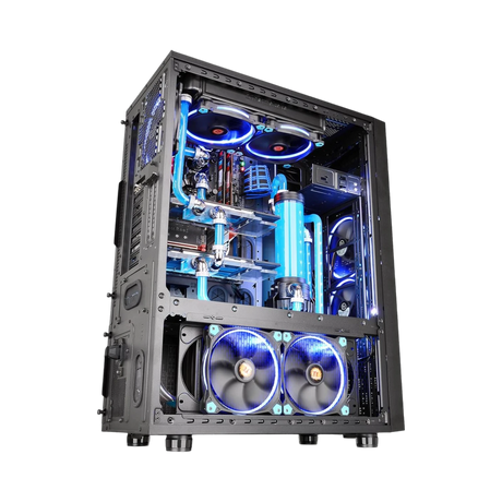 Thermaltake Core X71 Tempered Glass Full-Tower Case (Black) — Being Shipped