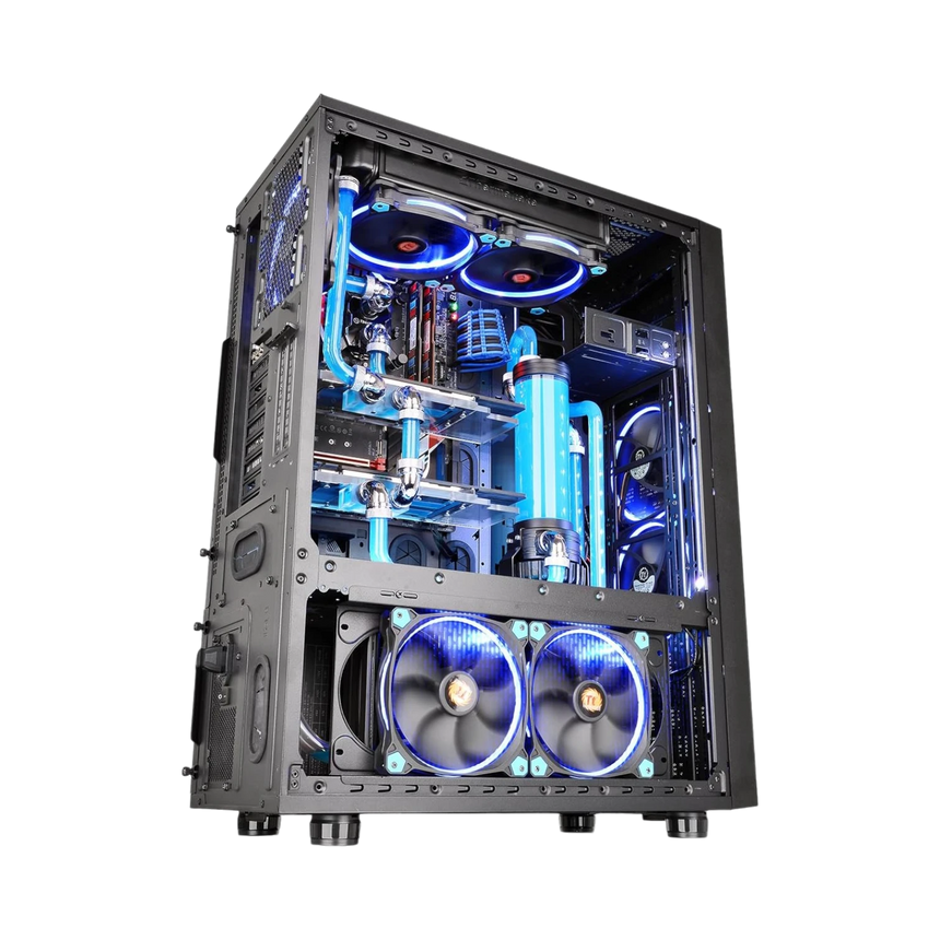 Thermaltake Core X71 Tempered Glass Full-Tower Case (Black) — Being Shipped