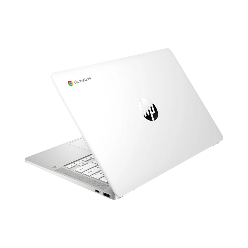 HP Chromebook 14" Laptop, Intel Celeron N4120, 4GB RAM, 64GB eMMC (Ceramic White) — Being Shipped