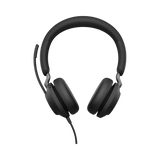 Jabra Evolve2 40 SE Stereo Wired On-Ear Headset (Black) — Being Shipped