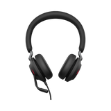 Jabra Evolve2 40 SE Stereo Wired On-Ear Headset (Black) — Being Shipped