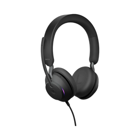 Jabra Evolve2 40 SE Stereo Wired On-Ear Headset (Black) — Being Shipped