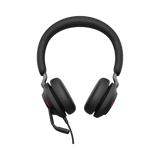 Jabra Evolve2 40 SE Stereo Wired On-Ear Headset (Black) — Being Shipped