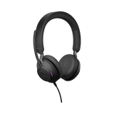 Jabra Evolve2 40 SE Stereo Wired On-Ear Headset (Black) — Being Shipped