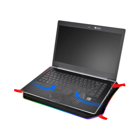 Thermaltake Massive 12 RGB Notebook Cooler — Being Shipped