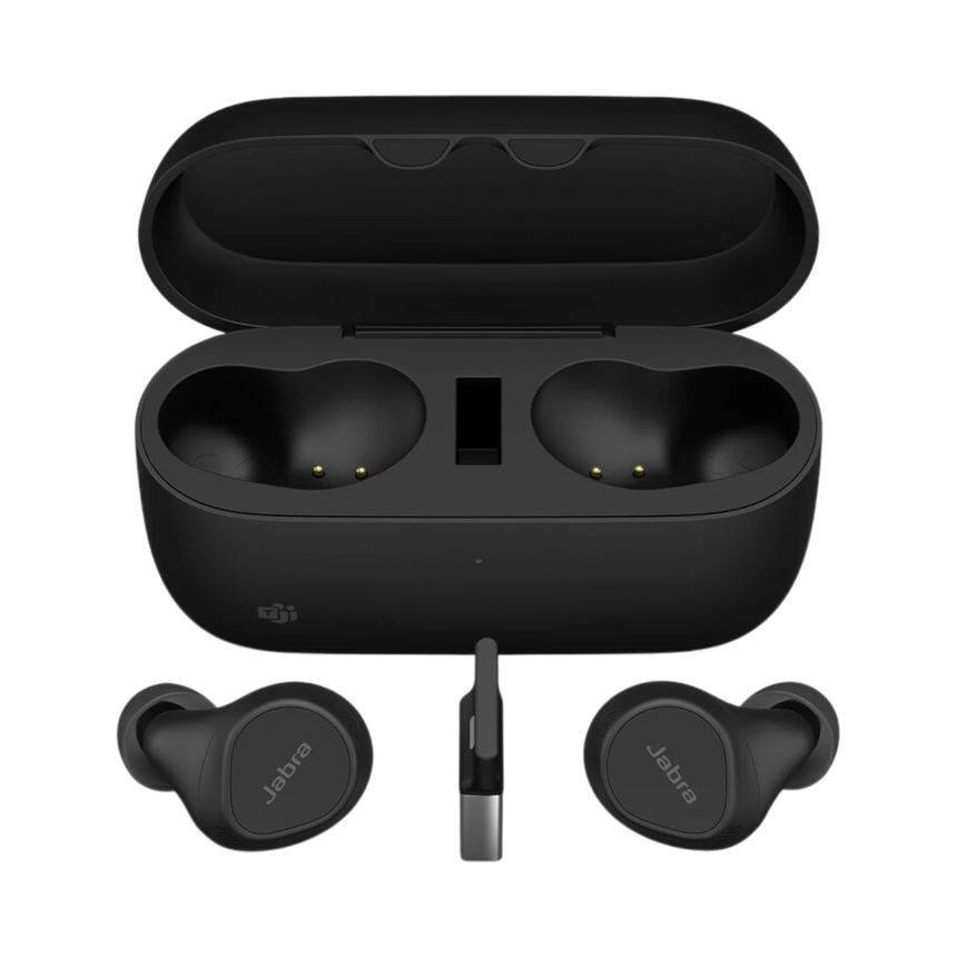 Jabra Evolve2 Buds USB-A UC Earbuds with USB-A Bluetooth Dongle — Being Shipped