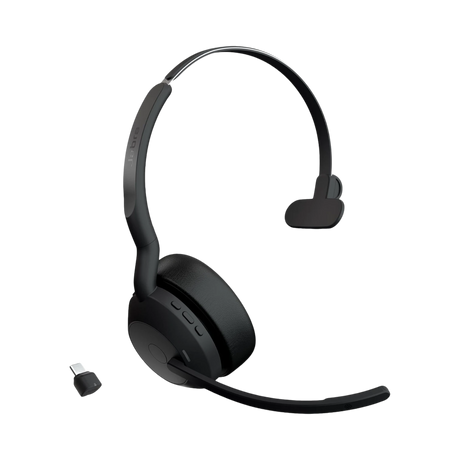Jabra Evolve2 55 Link380c USB-C Mono Wireless Headset (Black) — Being Shipped