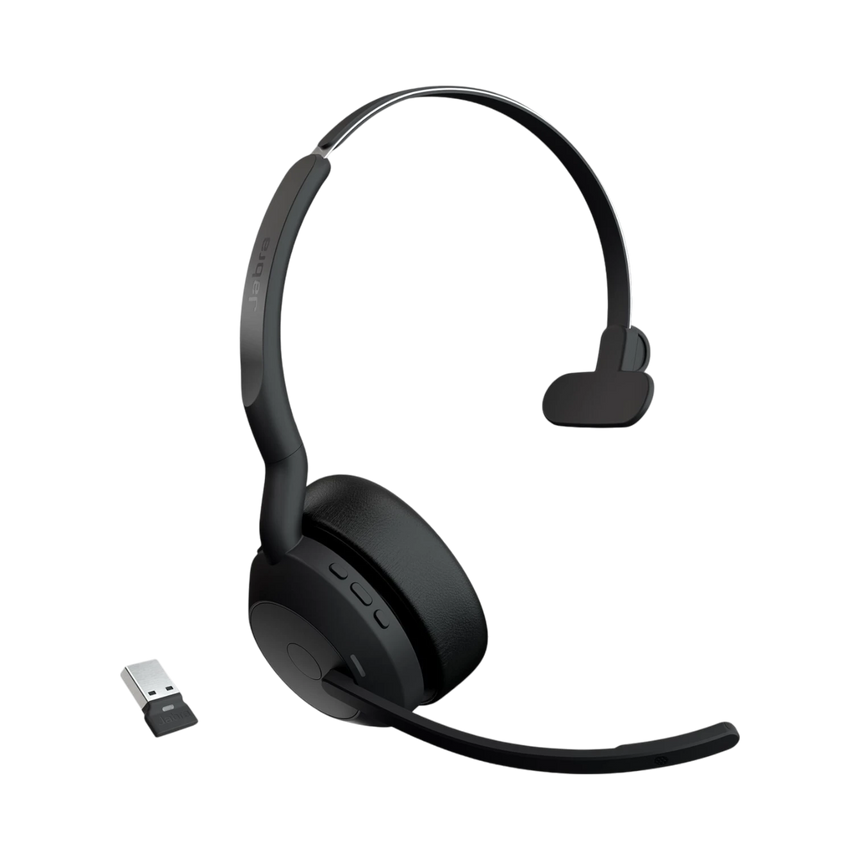Jabra Evolve2 55 Link380a USB-A Mono Wireless Headset (Black) — Being Shipped