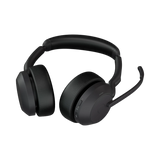 Jabra Evolve2 55 Link380c USB-C Stereo Wireless Headset with Stand (Black) — Being Shipped