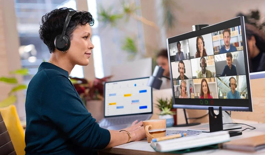 Jabra Evolve2 55 Link380c USB-C Stereo Wireless Headset (Black) — Being Shipped