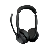 Jabra Evolve2 55 Link380a USB-A Stereo Wireless Headset with Stand (Black) — Being Shipped