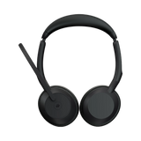 Jabra Evolve2 55 Link380a USB-A Stereo Wireless Headset with Stand (Black) — Being Shipped