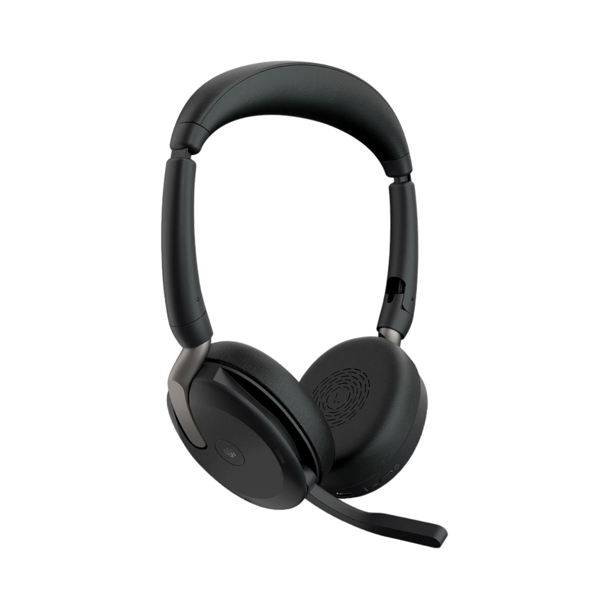 Jabra Evolve2 65 Flex Link UC Stereo Wireless Headset with Wireless Charger (Black) — Being Shipped