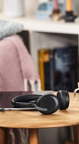 Jabra Evolve2 65 Flex Link UC Stereo Wireless Headset with Wireless Charger (Black) — Being Shipped