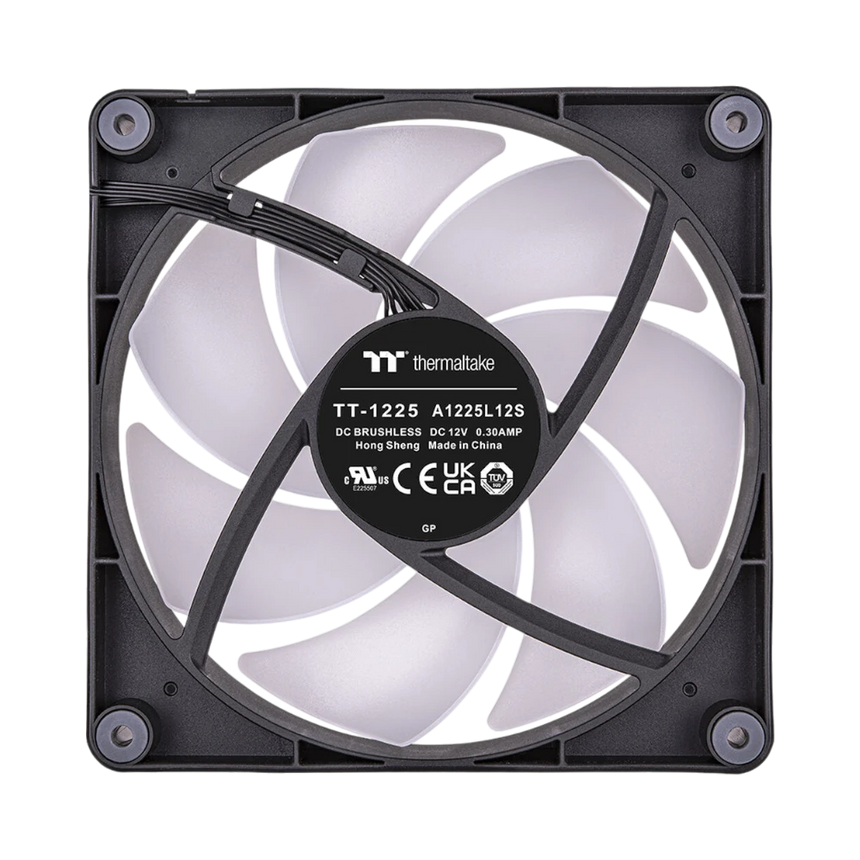 Thermaltake CT120 ARGB 2-Pack PC Cooling Fan (Black) — Being Shipped