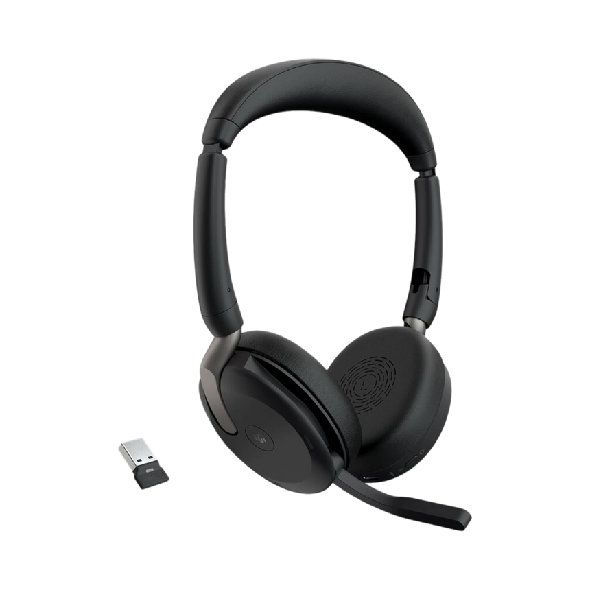 Jabra Evolve2 65 Flex Wireless Stereo Headset (Black) — Being Shipped