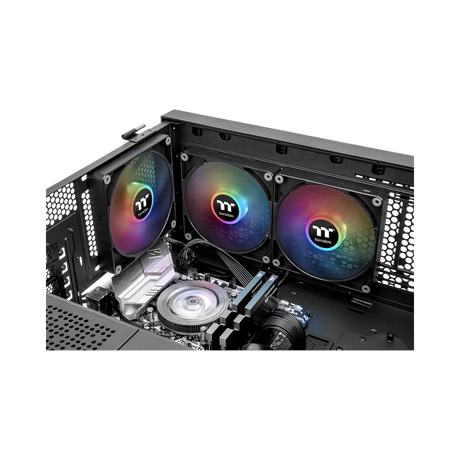 Thermaltake CT140 PC ARGB 2-Pack Cooling Fan (Black) — Being Shipped