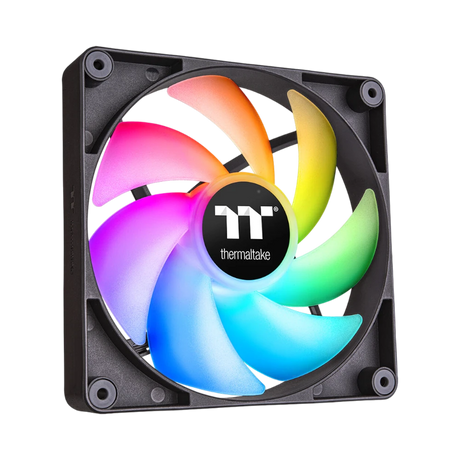 Thermaltake CT140 PC ARGB 2-Pack Cooling Fan (Black) — Being Shipped