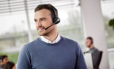 Jabra Engage 55 USB-A Stereo Wireless Headset (Black) — Being Shipped