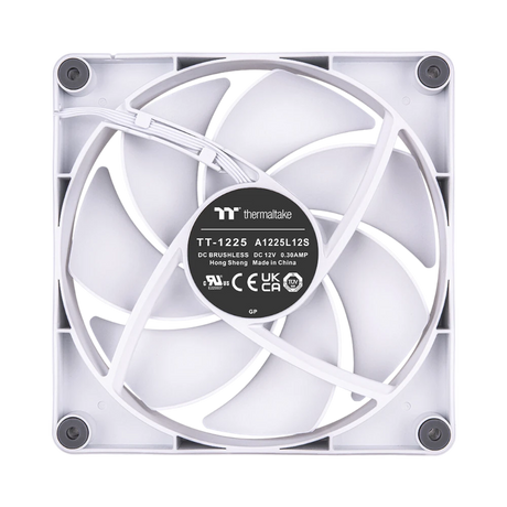Thermaltake CT120 2-Pack PC Cooling Fan (White) — Being Shipped