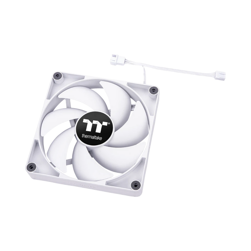 Thermaltake CT120 2-Pack PC Cooling Fan (White) — Being Shipped