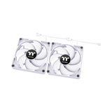 Thermaltake CT120 2-Pack PC Cooling Fan (White) — Being Shipped