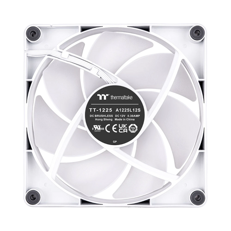 Thermaltake CT120 ARGB 2-Pack PC Cooling Fan (White) — Being Shipped