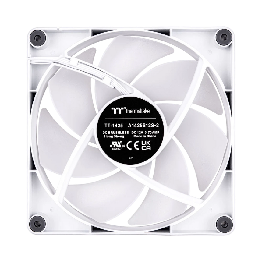 Thermaltake CT140 PC ARGB 2-Pack Cooling Fan (White) — Being Shipped