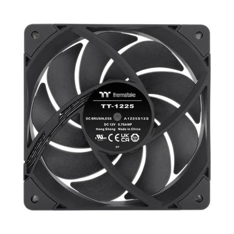 Thermaltake TOUGHFAN 12 Pro 2-Pack High Static Pressure PC Cooling Fan (Black) — Being Shipped