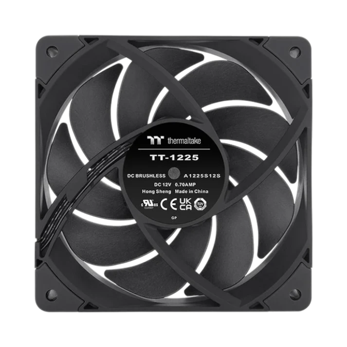 Thermaltake TOUGHFAN 12 Pro 2-Pack High Static Pressure PC Cooling Fan (Black) — Being Shipped