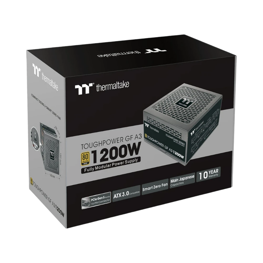 Thermaltake ToughPower GF A3 80 PLUS Gold 1200W Power Supply — Being Shipped
